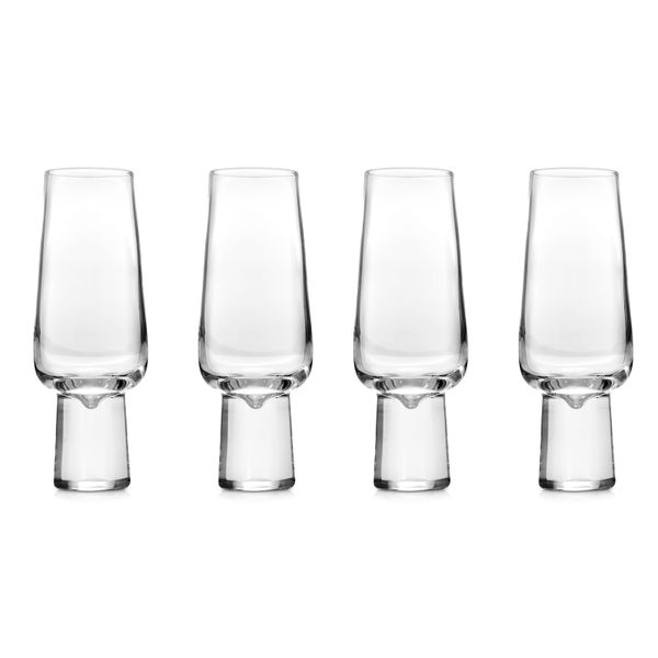 Carrol Boyes Champagne Flute Set of 4 - Aura