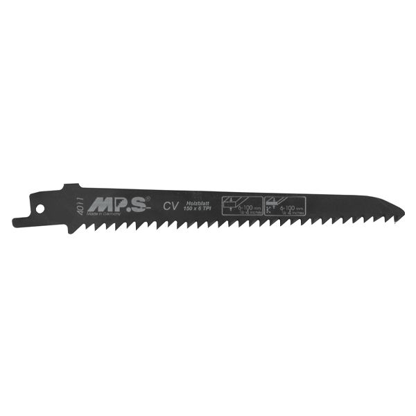 MPS Sabre Saw Blades 150mm 6 Tpi 2/Pack