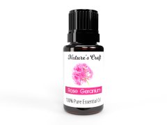 Nature's Craft Pure Rose Geranium Essential Oil 10ml