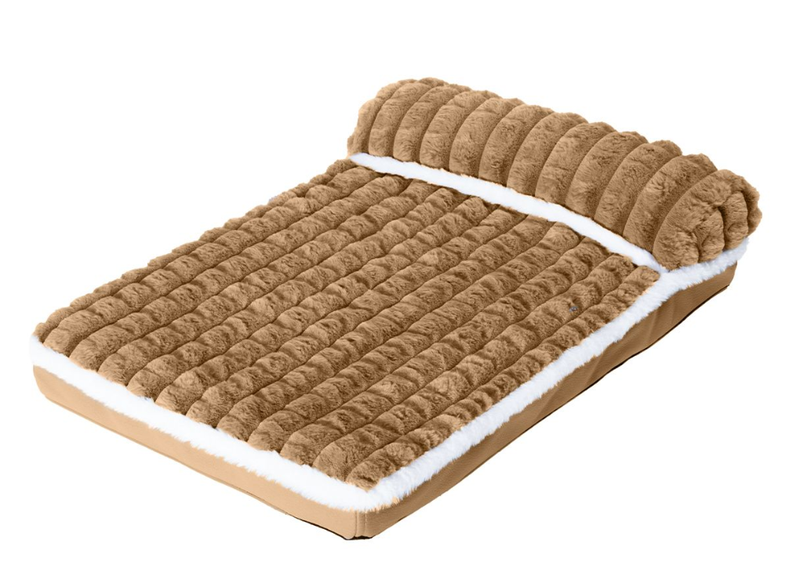 SamMag Dog Bed with Pillow Mat Washable Pet Bed for Small Medium Dogs