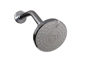 LMA 9.6CM 3-Mode Water-Saver Pulsing 192 Shower Head &amp; 45 Bend 16CM Arm