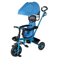 Baby Links Infant Tricycle Stroller with Sunshade, Push Bar, Safety Bar