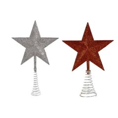 Christmas Tree Top - Star and Snowflake - Design 1