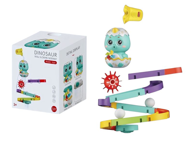 Baby Dinosaur Water Slide Bath Water Toy Set for Kids