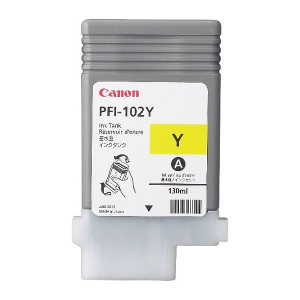 Canon PFI-102Y Yellow Ink Tank (130 ml)