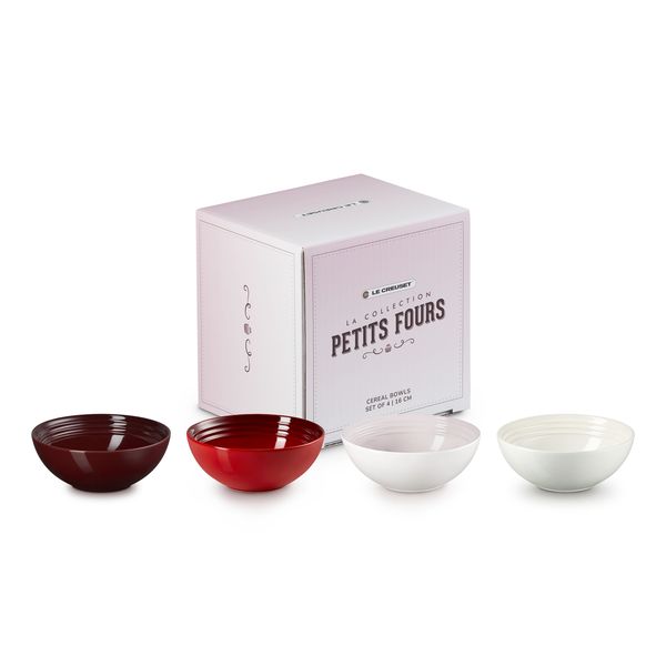 Le Creuset La Petits Collection Set of 4 Cereal Bowls
