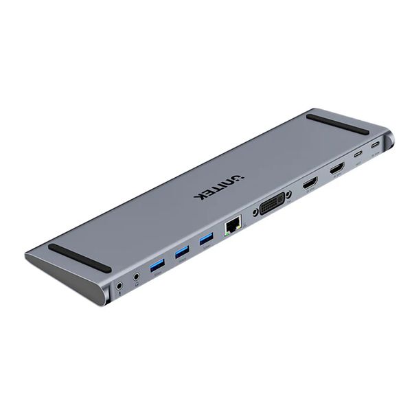 Unitek uHUB11+ USB-C DisplayLink 4K Docking Station - D1147AGY01