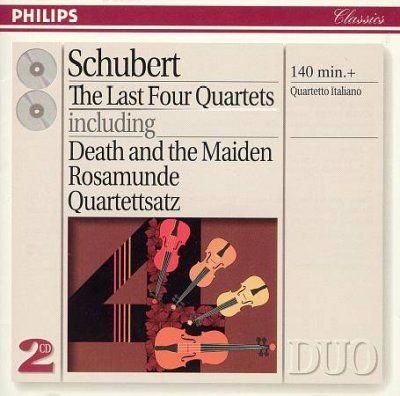 Quartetto Italiano - Schubert: Last Four Qts (CD)