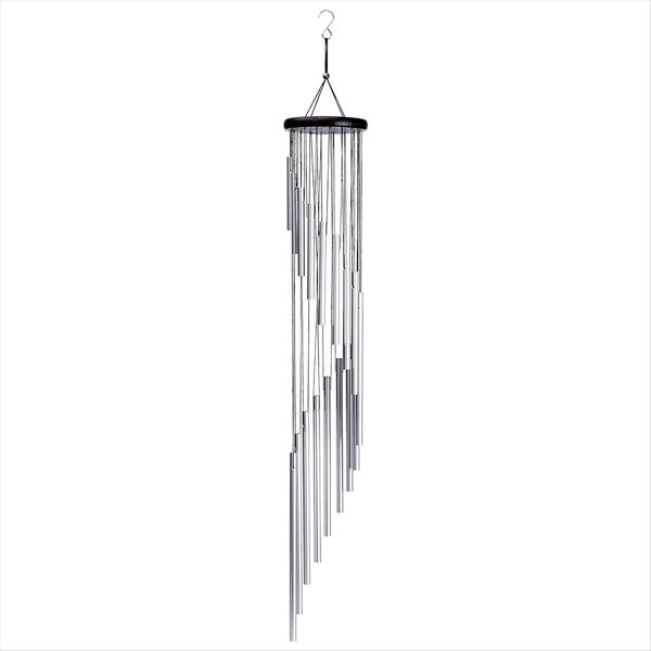 Wind Chime Garden Chime 18 Silver Metal Tubes And Hooks