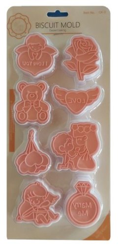 Valentine's and Wedding Stamp Cutter Set