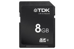 TDK 8GB SDHC Flash Memory Card Class 4