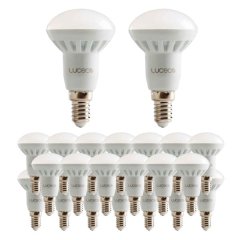 50Pc R50, E14, 5W, 400Lm, Natural White, 4000K, 25 000Hrs, Non-Dim, Led Lamp Bulk Case