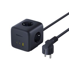 Baseus Enerfill FA11 Cube Power Strip 67W 1.5m EU - Cosmic Black