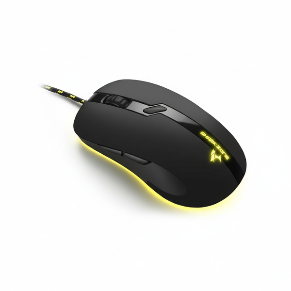 Sharkoon 8200 DPI Laser Gaming Mouse for Right-Handed Users