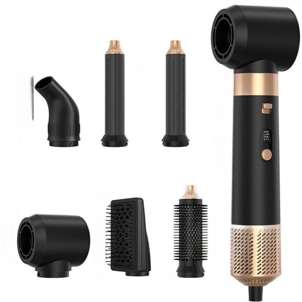 6-in-1 Hair Styling Hot Air Brush Kit
