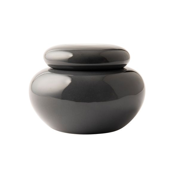 OMADA Irregular Dark Grey Sugar Pot