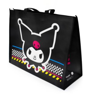 Kuromi (Smiling) Reusable Shopper Tote Bag