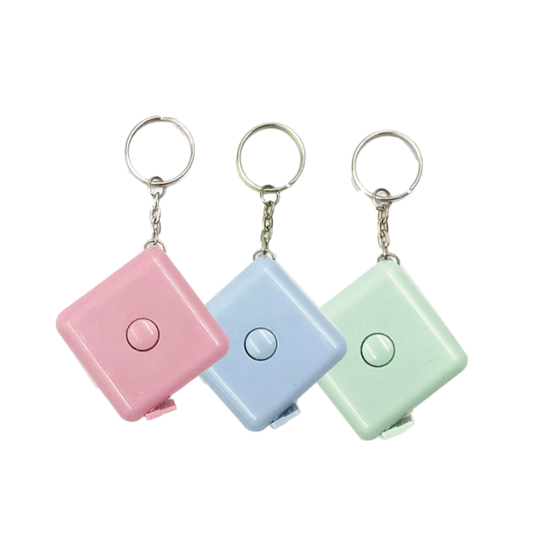 3PCS Portable Automatic Retractable 1.5M Mini Tape Measure