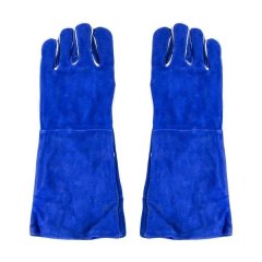 3 Pack Welding Glove Double Palm Blue 40cm