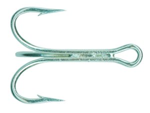 Mustad 3565BD-5/0 Treble Fishing Hook - Silver