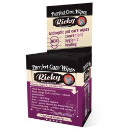 Ricky Litchfield Purrfect Care Wipes with Buchu