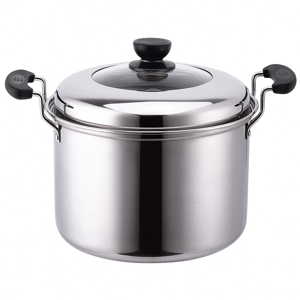 304 Stainless Steel 8 Litre Cooking Pot With Lid