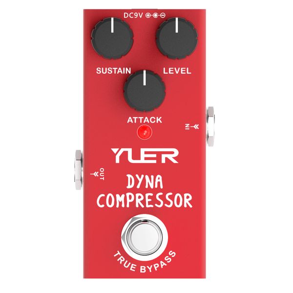 Electric Guitar Pedal Compressor Effect Pedal True Bypass
