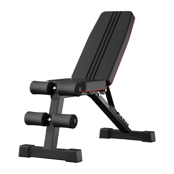 TOXIYA Basic home gym weightlifting bench, foldable training bench