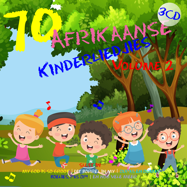 70 Afrikaanse Kinderliedjies - Volume 2