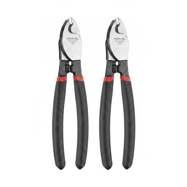 Force Heavy-Duty Cable Cutter 160mm with High-Leverage Jaws - 2 Pack