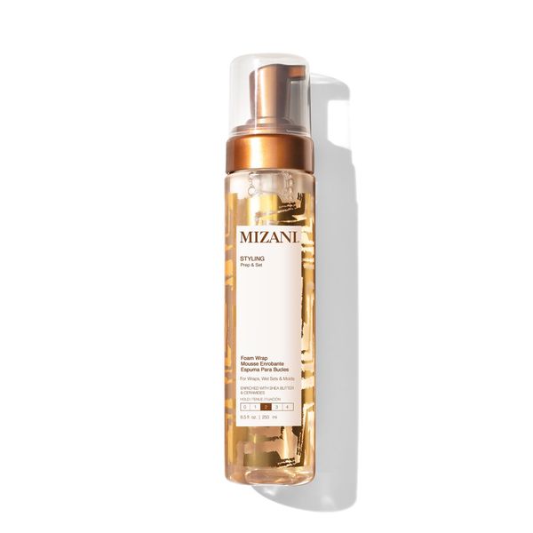 Mizani Styling Foam Hair Wrap - Lightweight, Foaming Wrap for Long-Lasting Hold- 250ml
