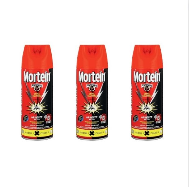Pack of 3 Mortein Ultra Fast Max