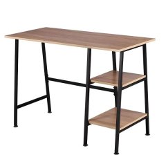 Computer Desk With Shelves Study Table Home Office Desk - 109.2x50.8x76.2cm