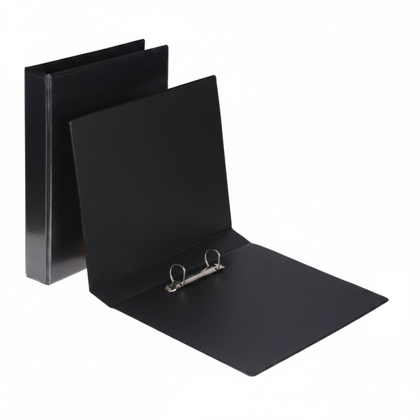 Marlin A4 PVC File 70mm Black with 2D Ring Mechanism