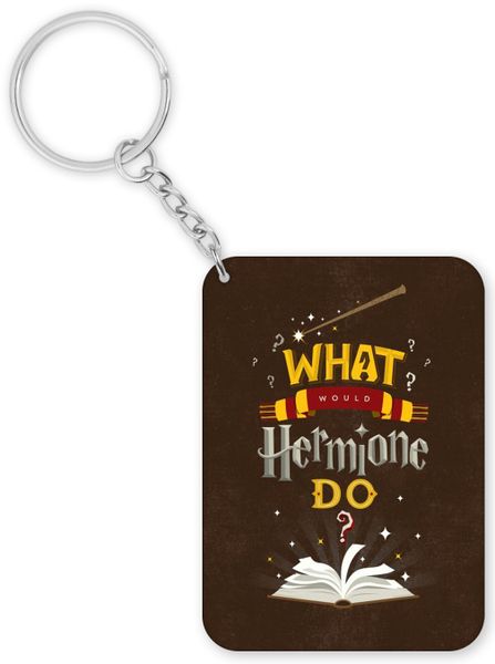 What Will Hermione Do Birthday Christmas Harry Potter Gift Keyring