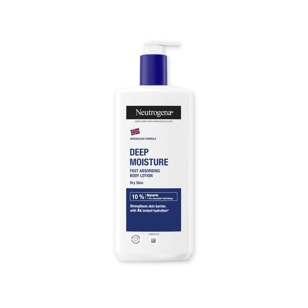 Neutrogena Deep Moisture Fast Absorbing Body Lotion, For Dry Skin, 400ml