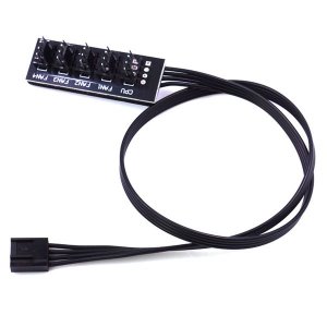 40cm 1 to 5 4-Pin Molex TX4 PWM Fan CPU HUB Splitter PC Case