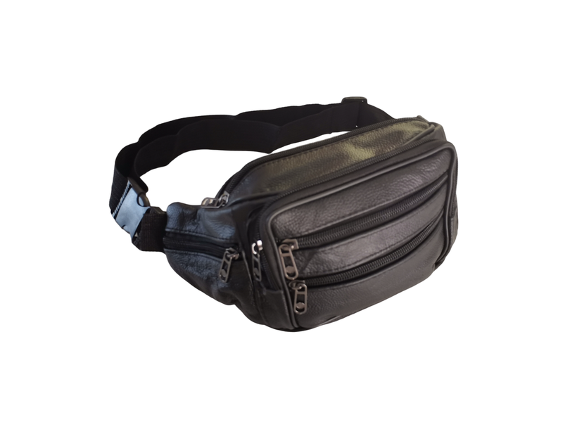 PU Leather Moonbag - Fanny Pack - Crossbody Bag - Waist bag
