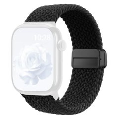 QYNIAL Braided Nylon Band Compatible With Apple Watch 42 44 45mm 46mm 49mm