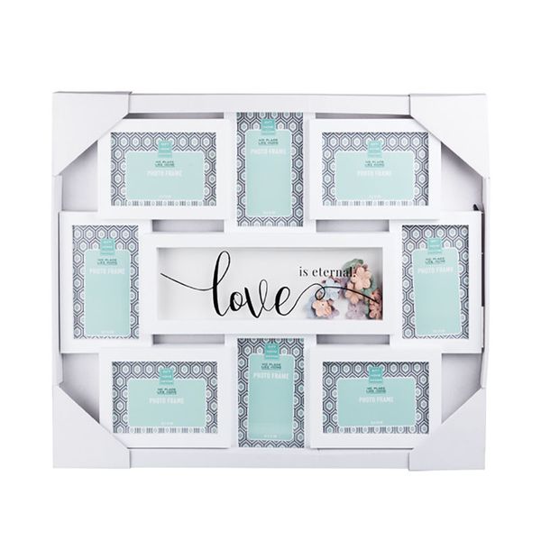 Picture Frame Collage Household Accessories -Assorted Sizes -8 Hole -2 Pack