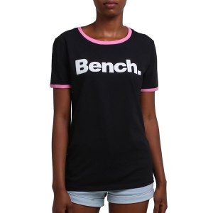 Bench-Womens-Eve Ss T-Shirt-Black