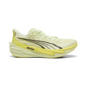 Puma Men's Deviate NITRO 4 Road Running Shoes - Apple Spritz/Lux Lime