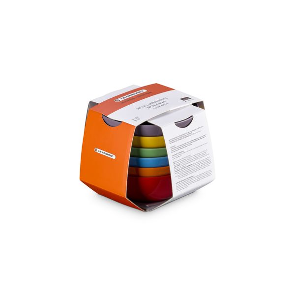 Le Creuset Stoneware Rainbow Set of 6 Cereal Bowls - 16cm