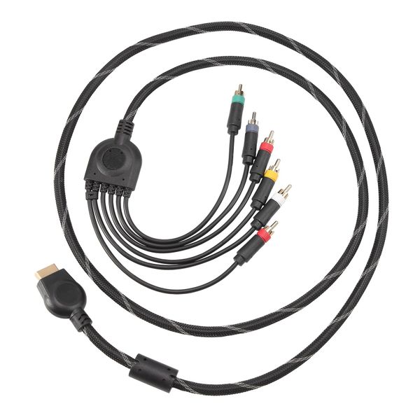 Suitable for PS2/PS3 Component Cable 1.8M High Resolution Game Cable