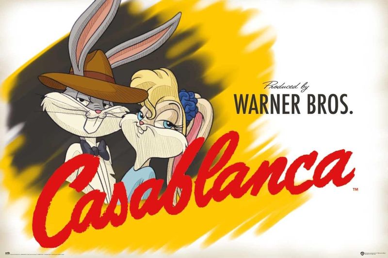 Warner Bros. Casablanca (100th Anniversary) Poster