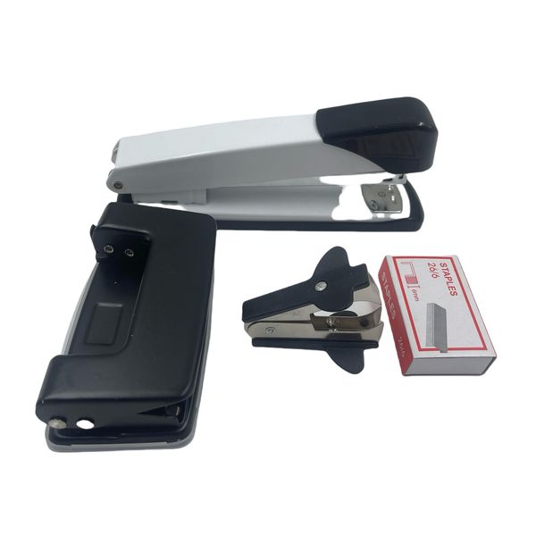 BC-0635-4 Office Stationery Stapler Set