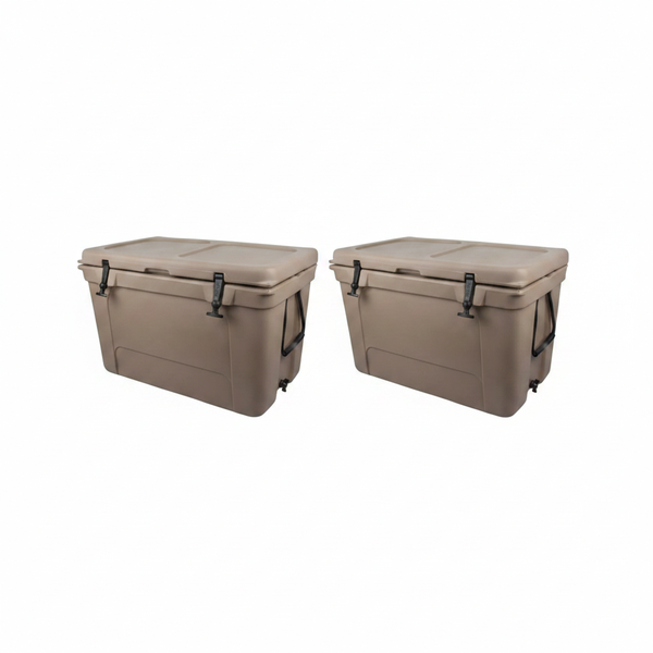 Romer 45l Cooler Box in Kalahari Sand for Outdoor Use - 2 Pack