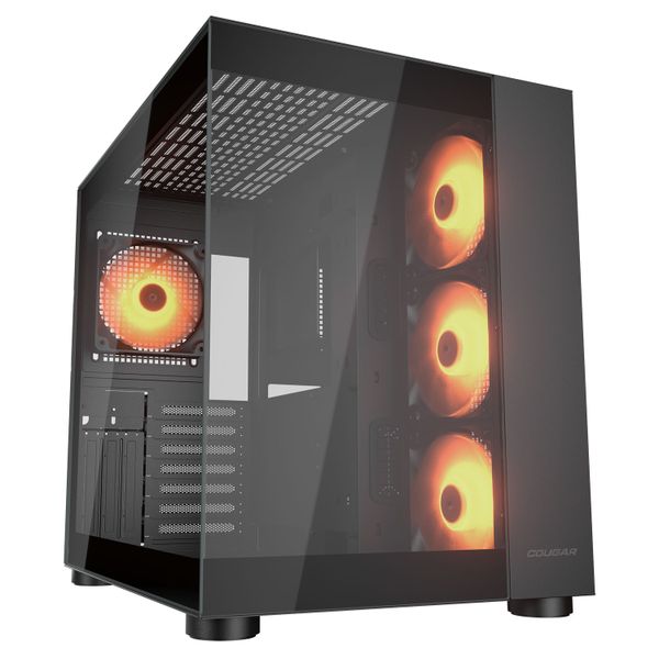 Cougar FV150 RGB Mid Tower - Black