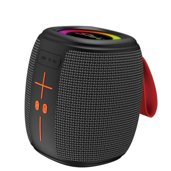Wireless Bluetooth Portable Travel Speaker With Diaphragm - Black