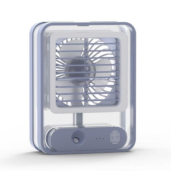 Portable Air Conditioner Fan, Mini Evaporative Air Cooler with 7 Colors LED